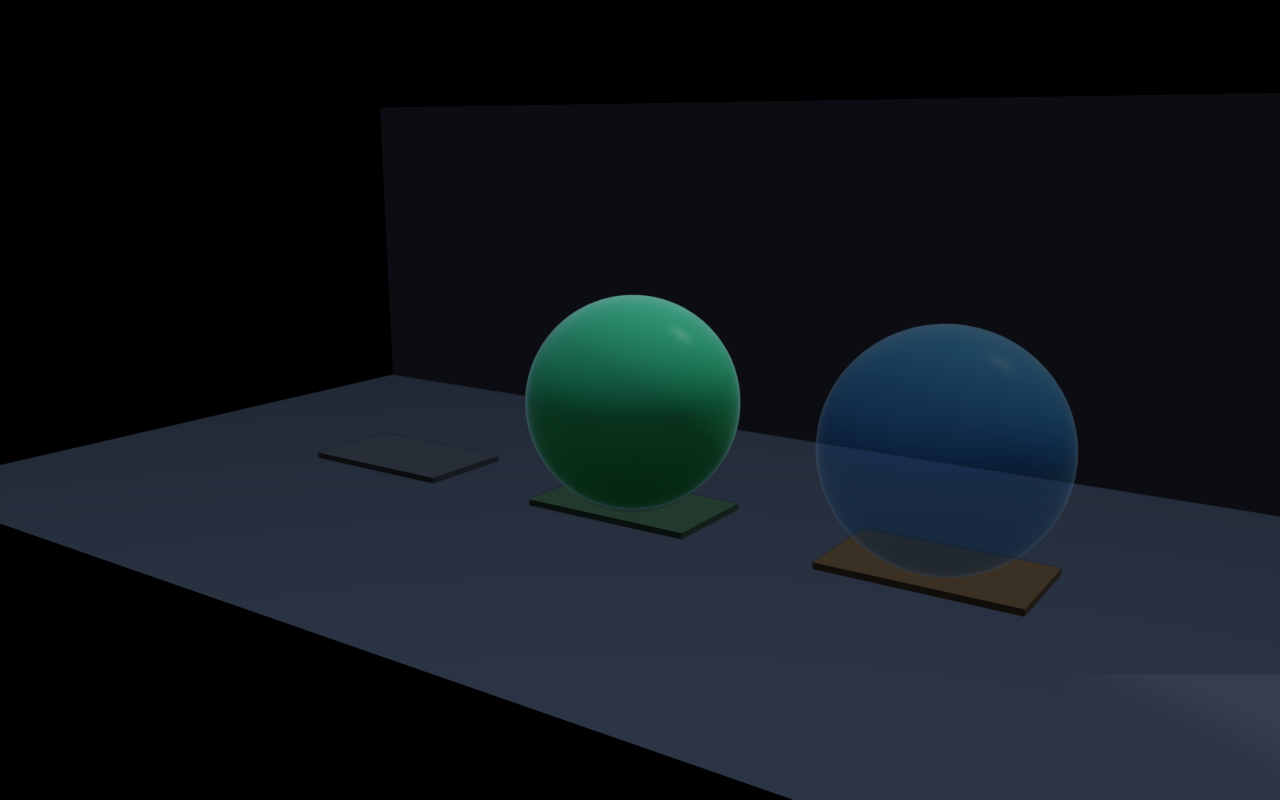 Visuals fading at near and far range