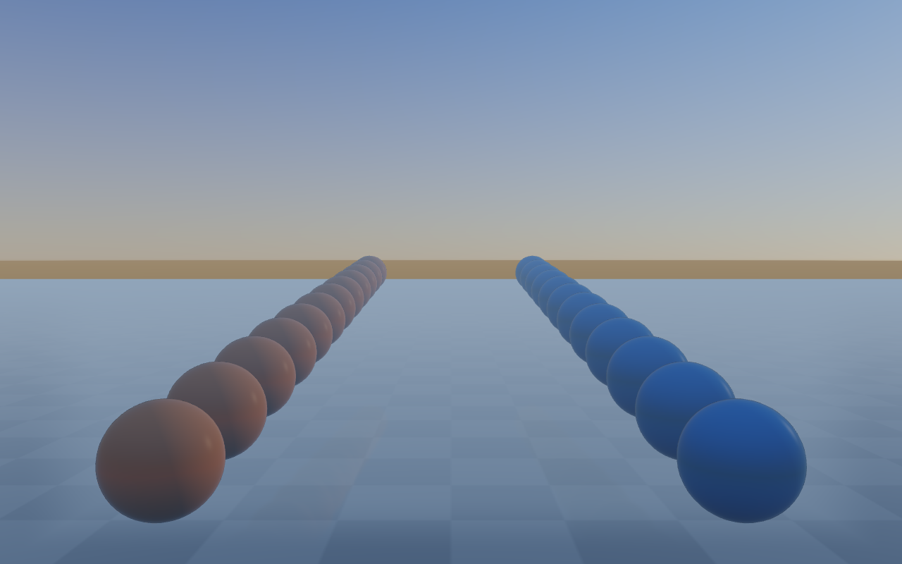 Procedural sky with height fog