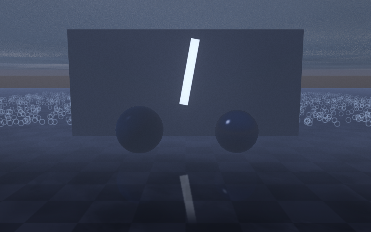Stochastic lightning during storm preset